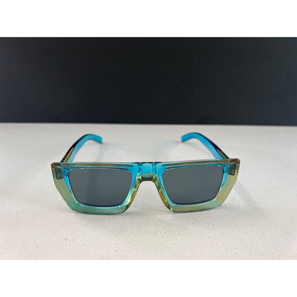 Gucci Flat Top Sunglasses Blue (GG1723S-003-51) NEW display picture 1
